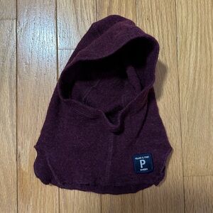 Polarn O. Pyret Burgundy Merino Wool Balaclava